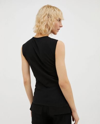  MAX&Co. - Áo sát nách cổ tròn xẻ tà phom ôm Egisto 