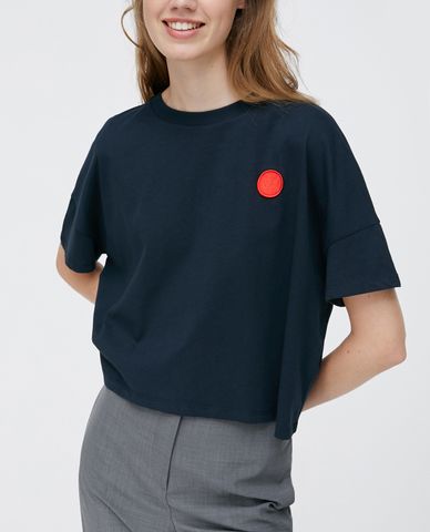  MAX&Co. - Áo thun nữ cổ tròn tay ngắn Dot Appliqué 