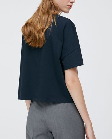  MAX&Co. - Áo thun nữ cổ tròn tay ngắn Dot Appliqué 