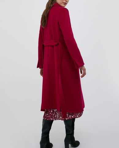  MAX&Co. - Áo khoác măng tô nữ dáng dài phối thắt lưng Runaway 