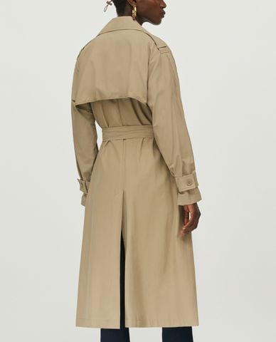  MAX&Co. - Áo măng tô nữ phối thắt lưng Techno Cotton Trench 