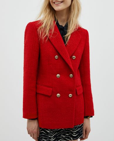  MAX&Co. - Áo blazer nữ tay dài phối nút cài thanh lịch 