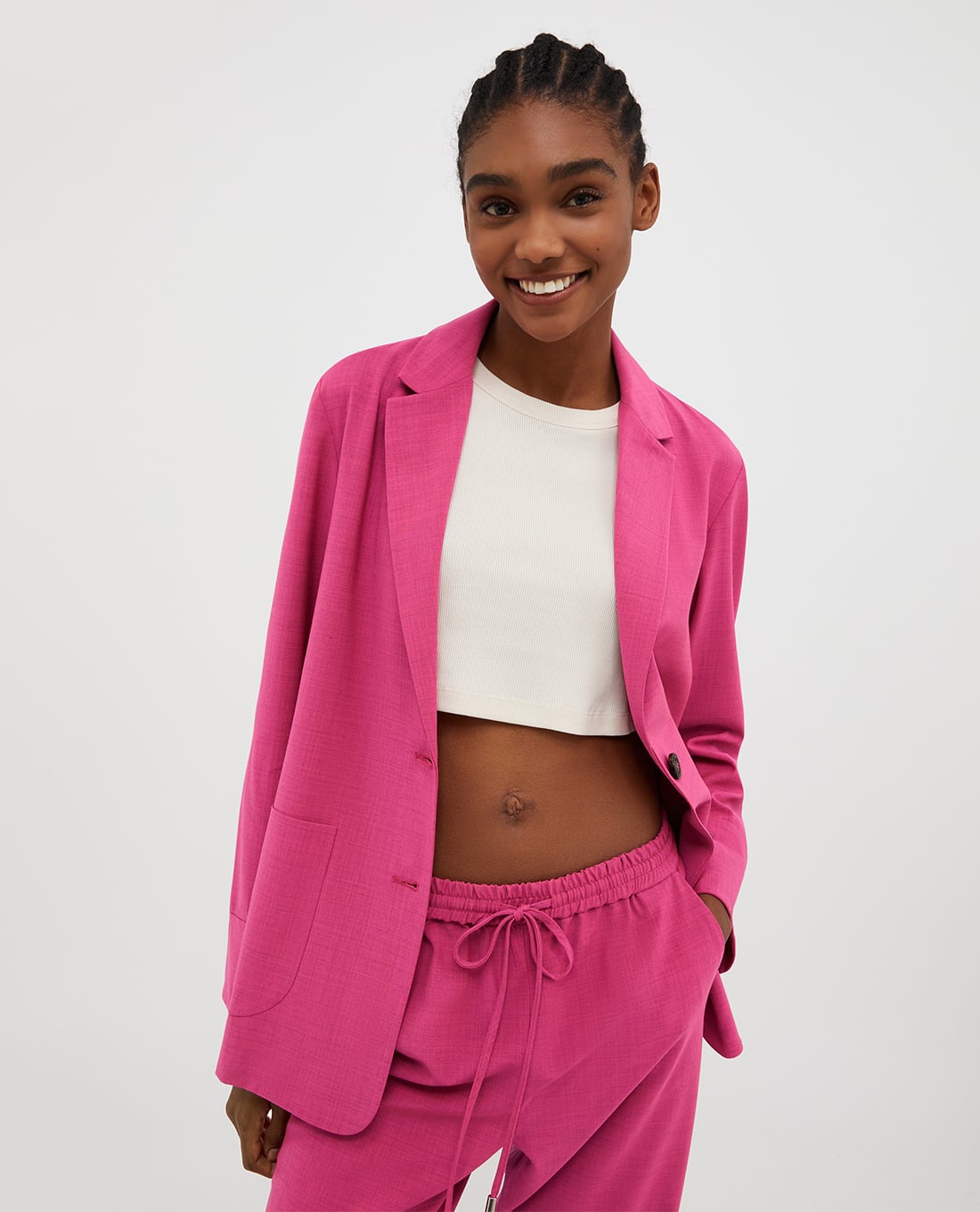 MAX&Co. - Áo khoác blazer nữ tay dài Fastoso