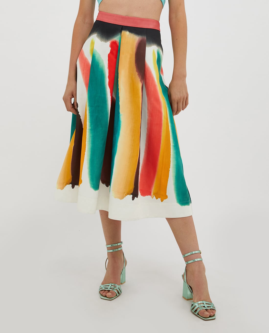 MAX&Co. - Chân váy xếp li midi nữ tính Risata