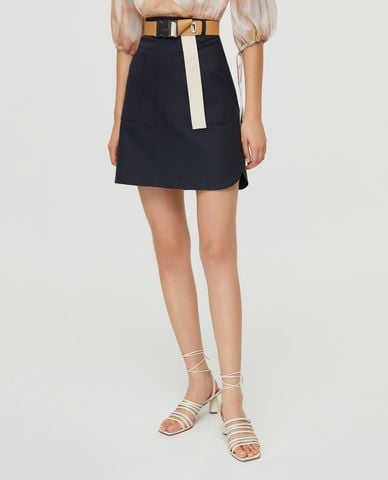  MAX&Co. - Chân váy mini chữ A Cotton With Stitching 