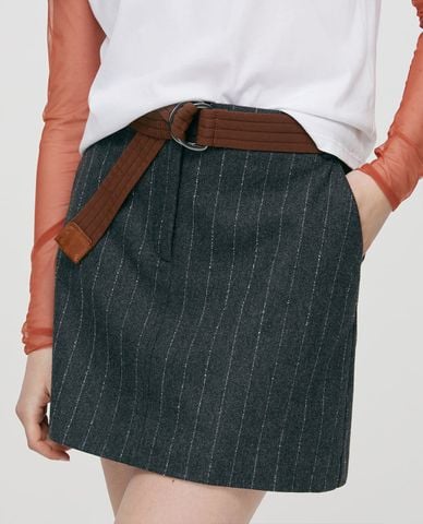  MAX&Co. - Chân váy mini chữ A Flannel 