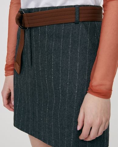  MAX&Co. - Chân váy mini chữ A Flannel 