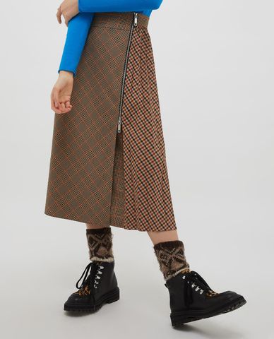  MAX&Co. - Chân váy midi kẻ caro phối zip Esperia 