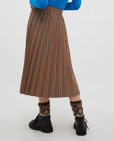 MAX&Co. - Chân váy midi kẻ caro phối zip Esperia 