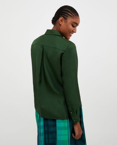  MAX&Co. - Áo sơ mi nữ cổ bẻ tay dài Odometro 