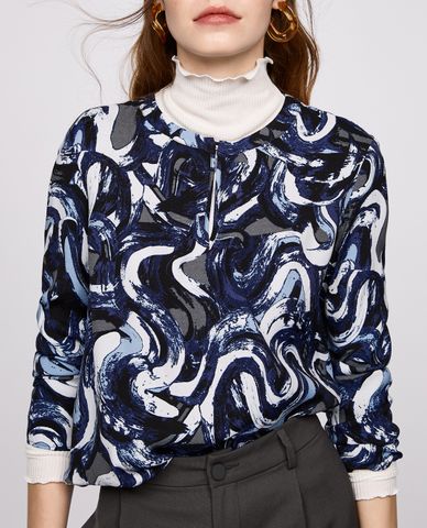  MAX&Co. - Áo kiểu nữ phom suông tay dài Carlotta 