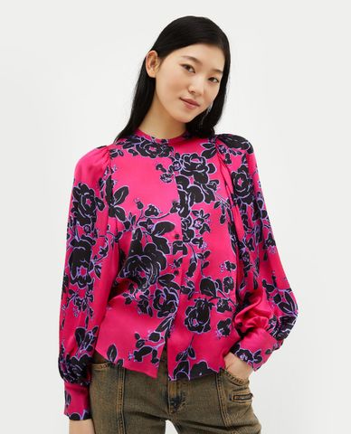  MAX&Co. - Áo sơ mi nữ cổ trụ tay dài Flash 