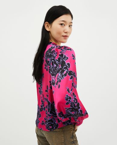  MAX&Co. - Áo sơ mi nữ cổ trụ tay dài Flash 