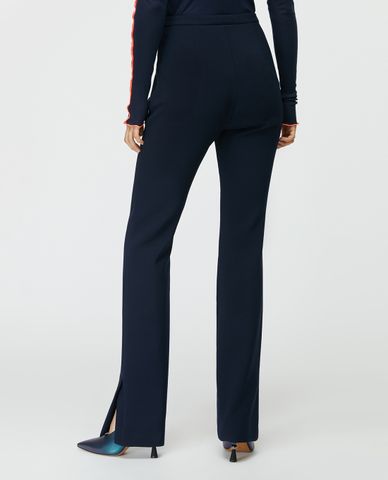  MAX&Co. - Quần tây nữ ống đứng xẻ tà Ankle Slit 