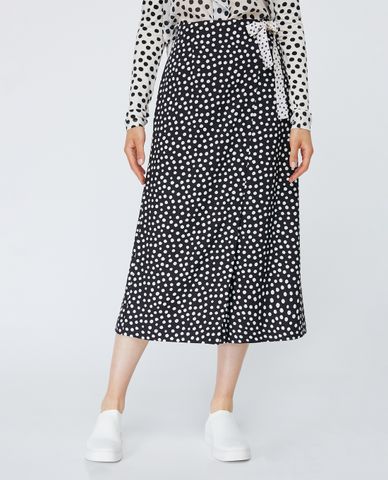  MAX&Co. - Quần kiểu nữ ống rộng Twill Sarong 