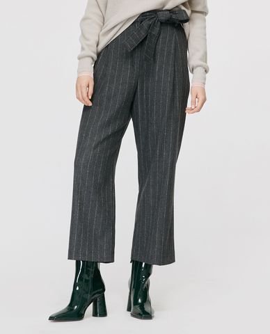  MAX&Co. - Quần kiểu nữ ống rộng Wide Leg Flannel 
