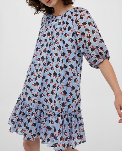  MAX&Co. - Đầm mini cổ tròn tay ngắn phom suông Cloruro 