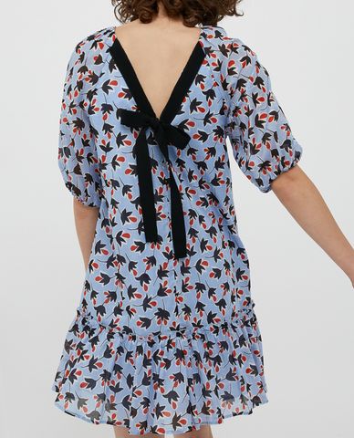  MAX&Co. - Đầm mini cổ tròn tay ngắn phom suông Cloruro 