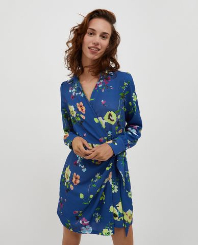  MAX&Co. - Đầm mini tay dài họa tiết hoa Tenacita 