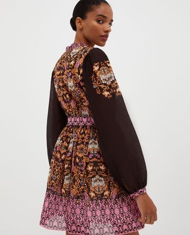  MAX&Co. - Đầm xếp li mini cổ V Adelaide 