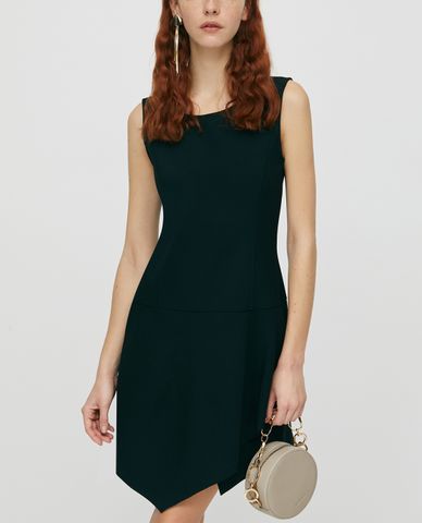  MAX&Co. - Đầm mini cổ tròn sát nách Asymmetric Fit And Flare 