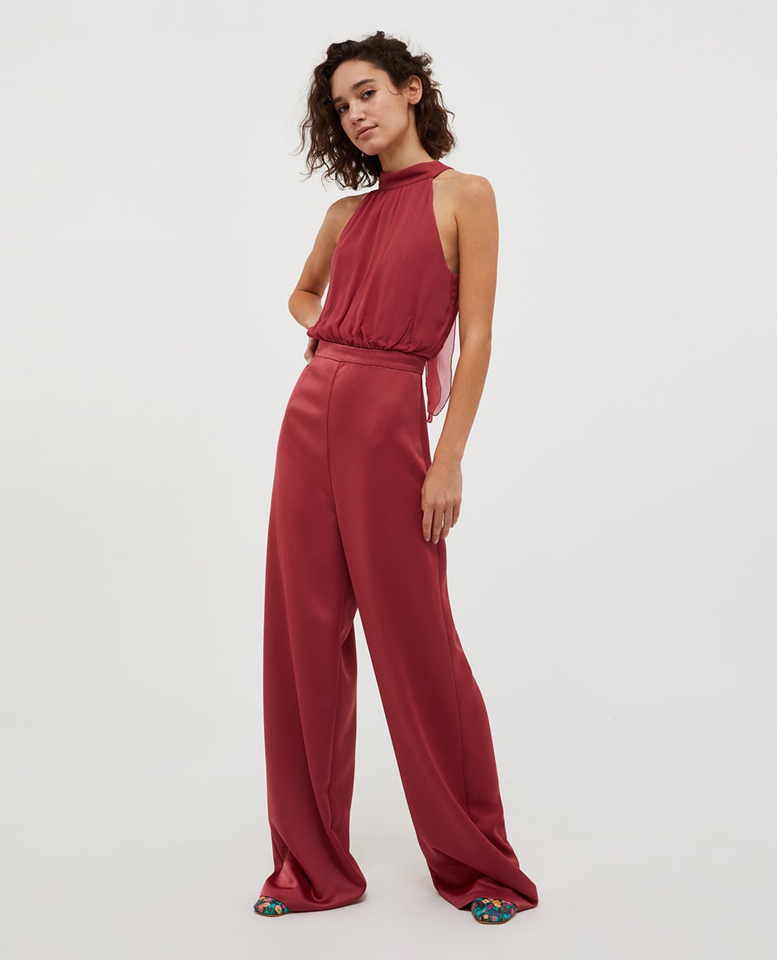 MAX&Co. - Jumpsuits nữ sát nách cổ yếm Farsetto
