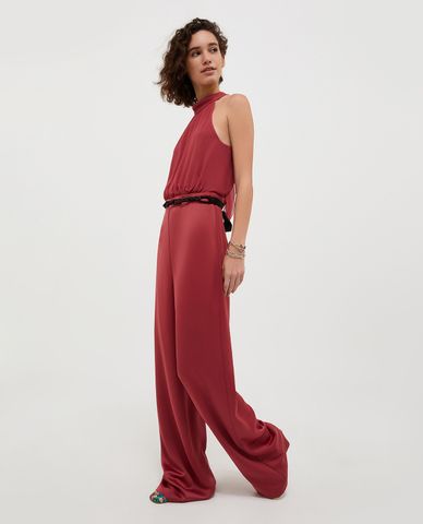 MAX&Co. - Jumpsuits nữ sát nách cổ yếm Farsetto 