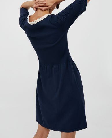  MAX&Co.- Đầm mini cổ vuông tay ngắn Premessa 