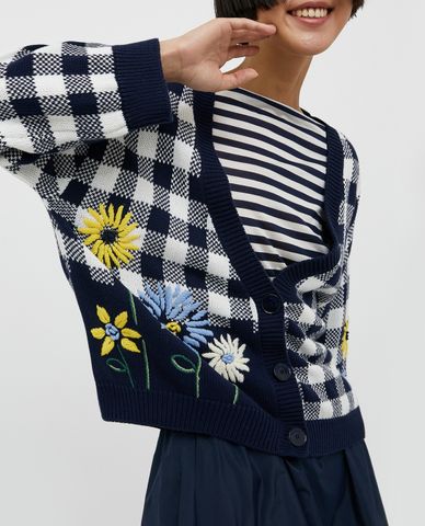  MAX&Co. - Áo khoác cardigan nữ cổ V phối nút Pregio 