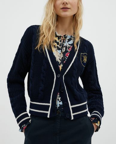  MAX&Co. - Áo khoác cardigan nữ cổ V tay dài Paglia 