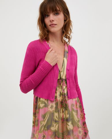  MAX&Co. - Áo khoác cardigan nữ cổ V tay dài Silvia 