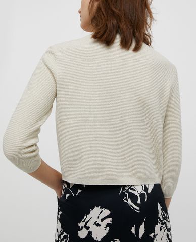  MAX&Co. - Áo khoác nữ cổ tròn tay lỡ phom croptop Saba 