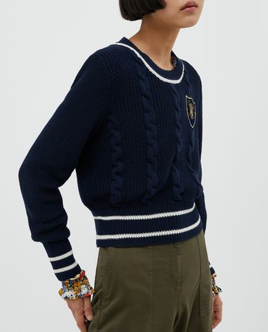  MAX&Co. - Áo len nữ cổ tròn tay dài Pagro 