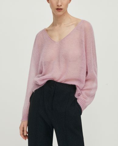  MAX&Co. - Áo len nữ cổ V tay dài Cristina 