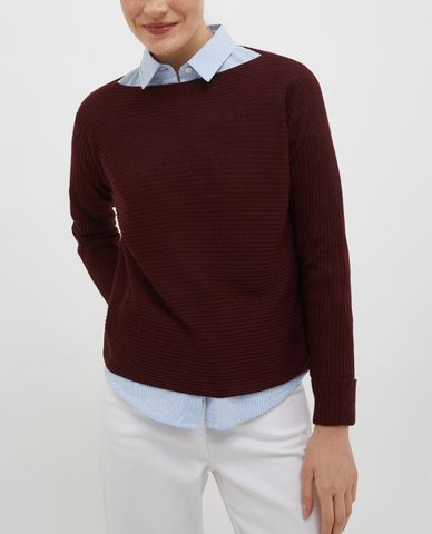  MAX&Co. - Áo dệt kim nữ tay dài cổ tròn Sguardo 