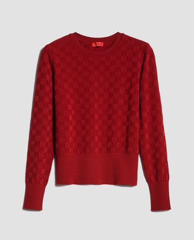  MAX&Co. - Áo len nữ tay dài Checkered 