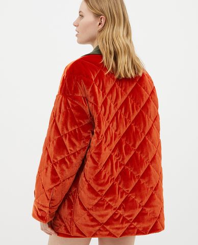  MAX&Co. - Áo khoác chần bông nữ cổ bẻ tay dài Loriana 