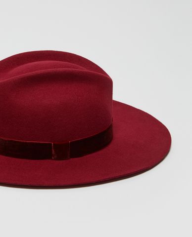  MAX&Co. - Nón fedora vành tròn Felt 