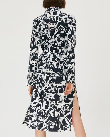  MAX&Co. - Đầm midi sơ mi tay dài họa tiết Techno-jersey 
