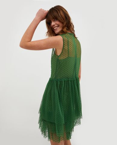  MAX&Co. - Đầm sát nách mini xếp li Fiamma 