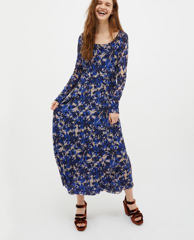  MAX&Co. - Đầm midi cổ vuông tay dài Atena 