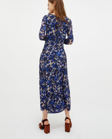  MAX&Co. - Đầm midi cổ vuông tay dài Atena 