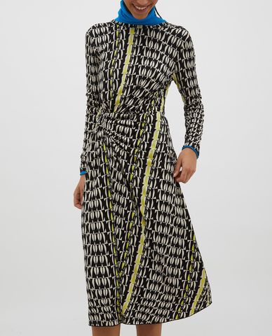  MAX&Co. - Đầm midi tay dài cổ tròn phom ôm Cosmo 