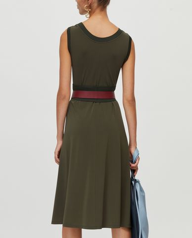  MAX&Co. - Đầm mini cổ tròn sát nách Crêpe Jersey 