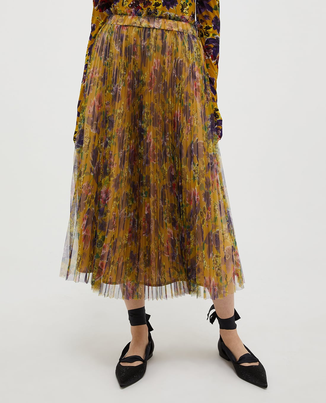 MAX&Co. - Chân váy xếp li midi Cicala