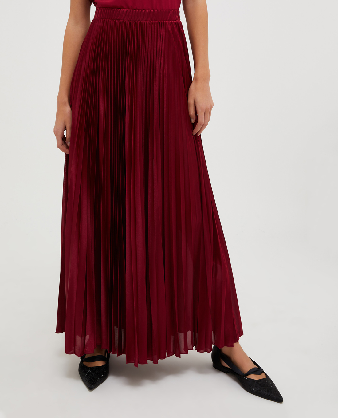 MAX&Co. - Chân váy xếp li maxi Cross