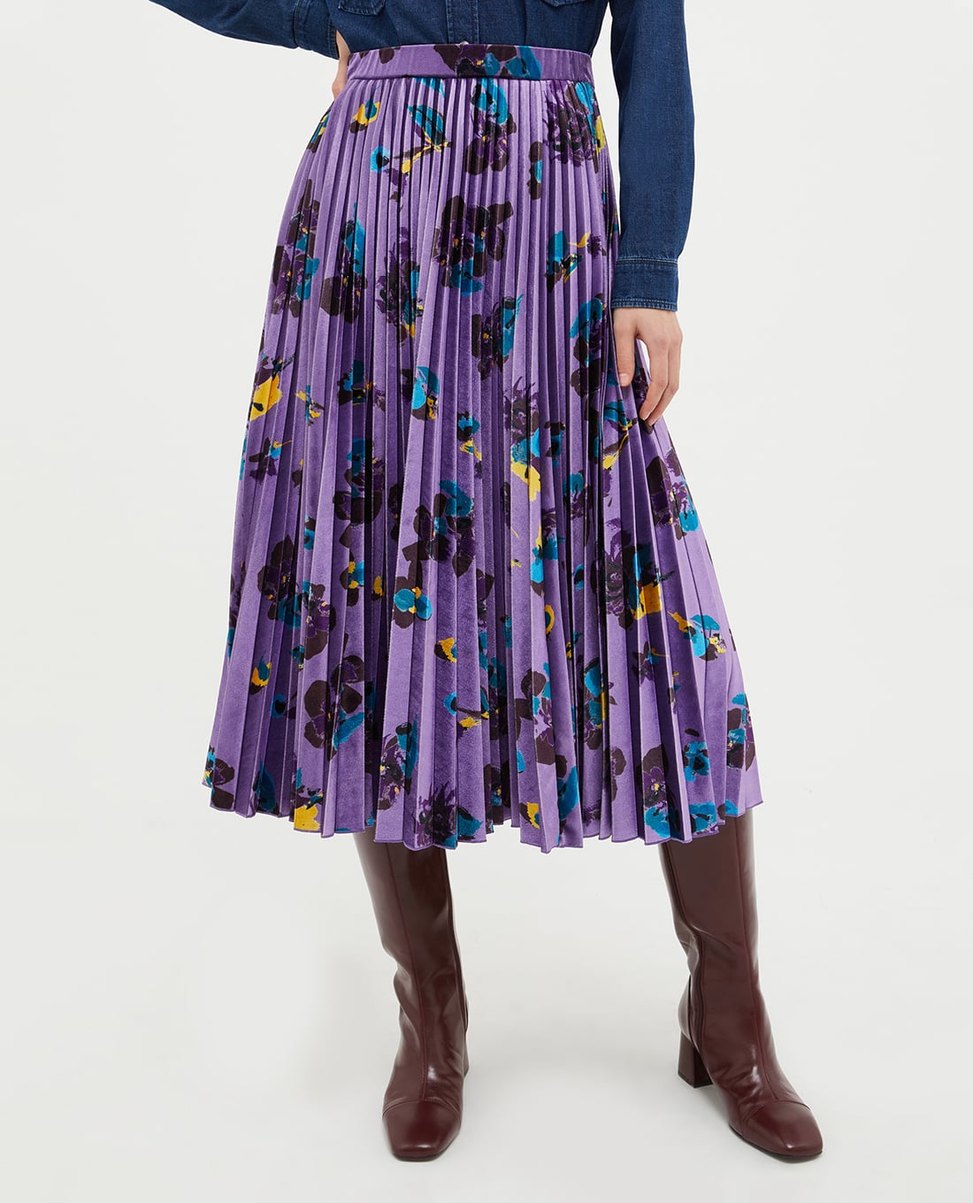 MAX&Co. - Chân váy xếp li midi Filippa