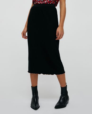  MAX&Co. - Chân váy midi kẻ sọc Ribbed Jersey 