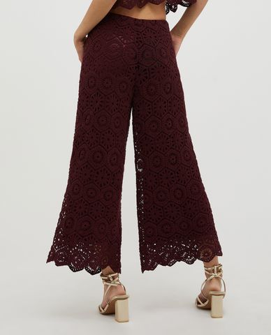  MAX&Co. - Quần nữ ống rộng lưng thun Olivella 