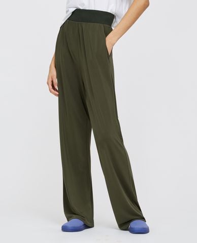  MAX&Co. - Quần kiểu nữ ống rộng Flowing Crêpe Jersey 